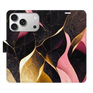Flipové pouzdro iSaprio - Gold Pink Marble 02 - iPhone 17 Pro obraz