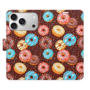 Flipové pouzdro iSaprio - Donuts Pattern - iPhone 17 Pro obraz