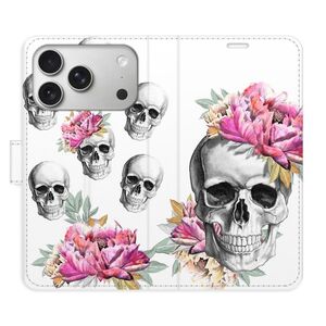 Flipové pouzdro iSaprio - Crazy Skull - iPhone 17 Pro obraz