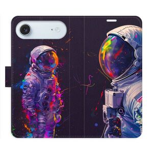 Flipové pouzdro iSaprio - Neon Astronaut 02 - iPhone 17 Air obraz