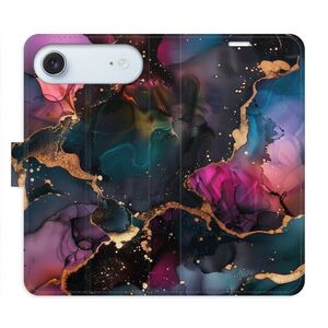 Flipové pouzdro iSaprio - Dark Marble - iPhone 17 Air obraz