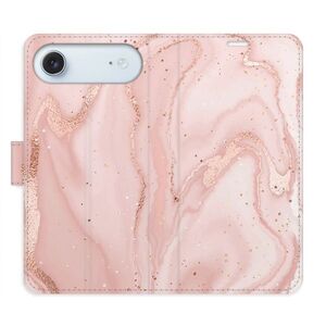 Flipové pouzdro iSaprio - RoseGold Marble - iPhone 17 Air obraz