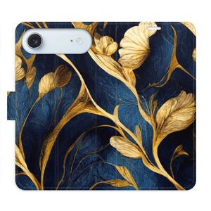 Flipové pouzdro iSaprio - GoldBlue - iPhone 17 Air obraz