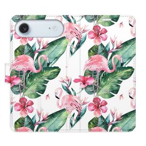 Flipové pouzdro iSaprio - Flamingos Pattern - iPhone 17 Air obraz