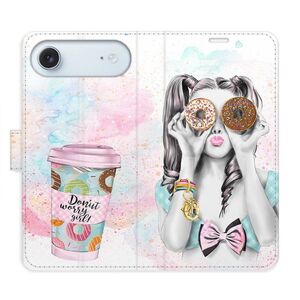 Flipové pouzdro iSaprio - Donut Worry Girl - iPhone 17 Air obraz
