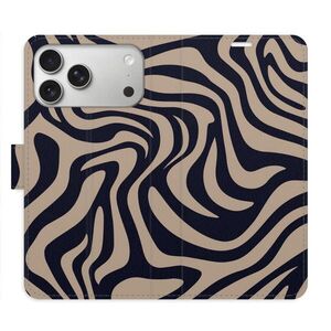 Flipové pouzdro iSaprio - Zebra Black 02 - iPhone 17 Pro Max obraz