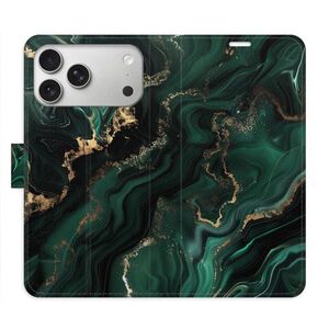 Flipové pouzdro iSaprio - Emerald 02 - iPhone 17 Pro Max obraz