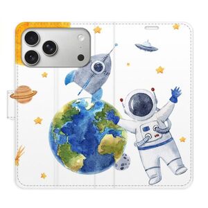 Flipové pouzdro iSaprio - Space 06 - iPhone 17 Pro Max obraz