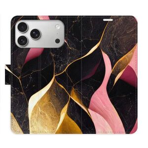 Flipové pouzdro iSaprio - Gold Pink Marble 02 - iPhone 17 Pro Max obraz