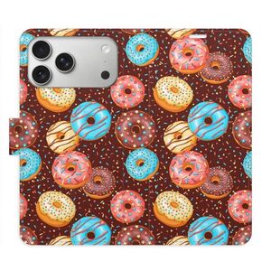 Flipové pouzdro iSaprio - Donuts Pattern - iPhone 17 Pro Max obraz