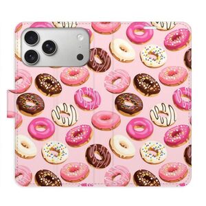 Flipové pouzdro iSaprio - Donuts Pattern 03 - iPhone 17 Pro Max obraz
