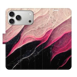 Flipové pouzdro iSaprio - BlackPink Marble - iPhone 17 Pro Max obraz