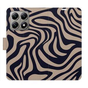 Flipové pouzdro iSaprio - Zebra Black 02 - Xiaomi 14T obraz