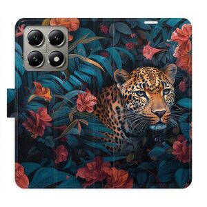 Flipové pouzdro iSaprio - Flower Jaguar 02 - Xiaomi 14T obraz