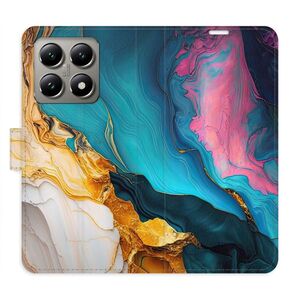 Flipové pouzdro iSaprio - Colourful Marble - Xiaomi 14T obraz