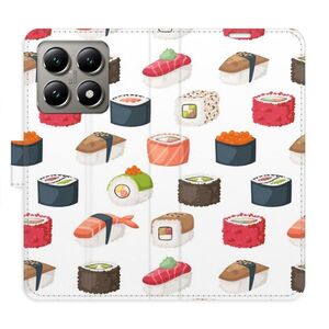 Flipové pouzdro iSaprio - Sushi Pattern 02 - Xiaomi 14T obraz