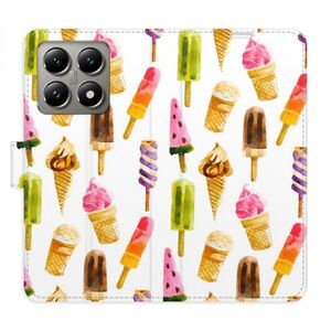 Flipové pouzdro iSaprio - Ice Cream Pattern - Xiaomi 14T obraz