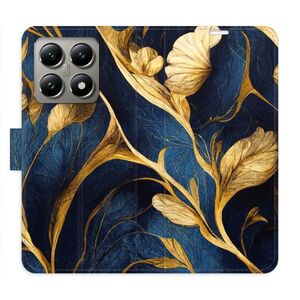 Flipové pouzdro iSaprio - GoldBlue - Xiaomi 14T obraz
