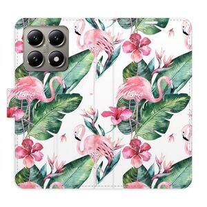 Flipové pouzdro iSaprio - Flamingos Pattern - Xiaomi 14T obraz