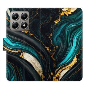 Flipové pouzdro iSaprio - Dark Paint - Xiaomi 14T obraz