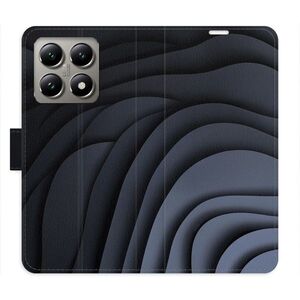 Flipové pouzdro iSaprio - Dark Waves - Xiaomi 14T Pro obraz