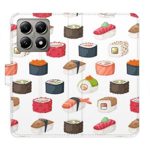 Flipové pouzdro iSaprio - Sushi Pattern 02 - Xiaomi 14T Pro obraz