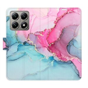 Flipové pouzdro iSaprio - PinkBlue Marble - Xiaomi 14T Pro obraz