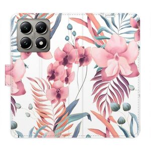 Flipové pouzdro iSaprio - Pink Flowers 02 - Xiaomi 14T Pro obraz