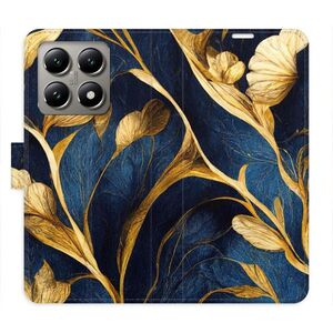 Flipové pouzdro iSaprio - GoldBlue - Xiaomi 14T Pro obraz
