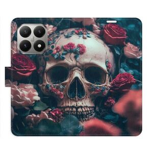 Flipové pouzdro iSaprio - Skull in Roses 02 - Xiaomi 15T obraz