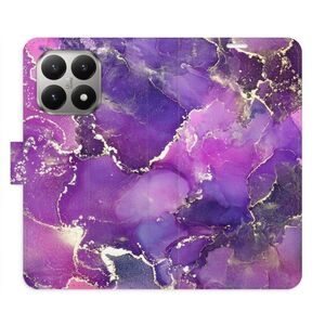 Flipové pouzdro iSaprio - Purple Marble - Xiaomi 15T obraz