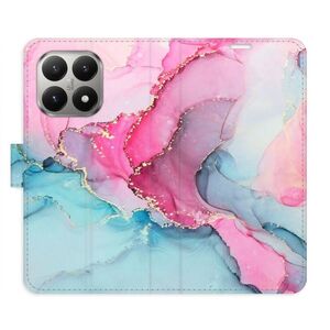 Flipové pouzdro iSaprio - PinkBlue Marble - Xiaomi 15T obraz
