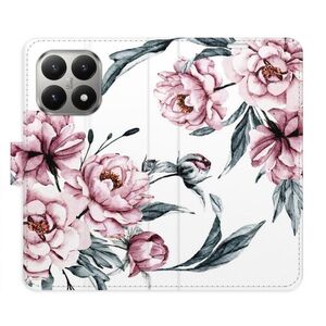Flipové pouzdro iSaprio - Pink Flowers - Xiaomi 15T obraz