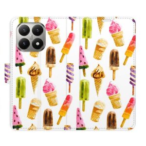 Flipové pouzdro iSaprio - Ice Cream Pattern - Xiaomi 15T obraz