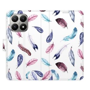 Flipové pouzdro iSaprio - Colorful Feathers - Xiaomi 15T obraz