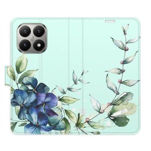 Flipové pouzdro iSaprio - Blue Flowers - Xiaomi 15T obraz