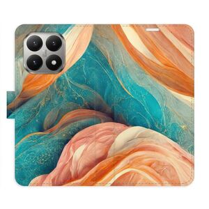Flipové pouzdro iSaprio - Blue and Orange - Xiaomi 15T obraz