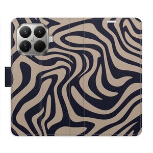 Flipové pouzdro iSaprio - Zebra Black 02 - Xiaomi 15T Pro obraz