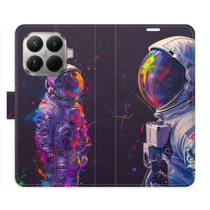 Flipové pouzdro iSaprio - Neon Astronaut 02 - Xiaomi 15T Pro obraz