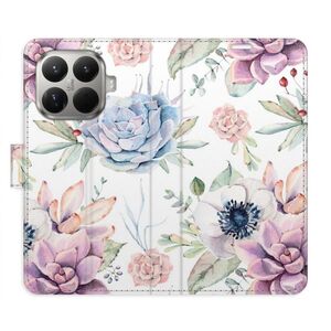 Flipové pouzdro iSaprio - Succulents Pattern - Xiaomi 15T Pro obraz
