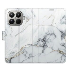 Flipové pouzdro iSaprio - SilverMarble 15 - Xiaomi 15T Pro obraz