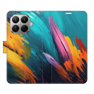 Flipové pouzdro iSaprio - Orange Paint 02 - Xiaomi 15T Pro obraz
