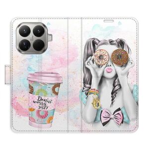 Flipové pouzdro iSaprio - Donut Worry Girl - Xiaomi 15T Pro obraz