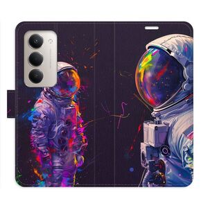Flipové pouzdro iSaprio - Neon Astronaut 02 - Xiaomi Redmi 15 obraz