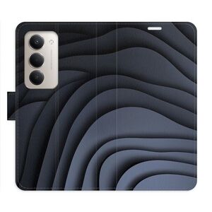 Flipové pouzdro iSaprio - Dark Waves - Xiaomi Redmi 15 obraz