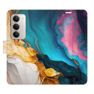 Flipové pouzdro iSaprio - Colourful Marble - Xiaomi Redmi 15 obraz