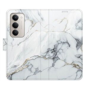 Flipové pouzdro iSaprio - SilverMarble 15 - Xiaomi Redmi 15 obraz