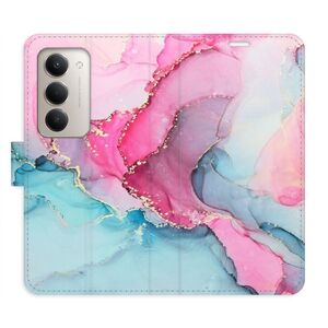 Flipové pouzdro iSaprio - PinkBlue Marble - Xiaomi Redmi 15 obraz