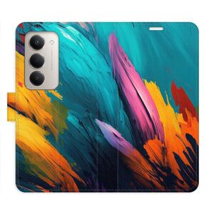 Flipové pouzdro iSaprio - Orange Paint 02 - Xiaomi Redmi 15 obraz