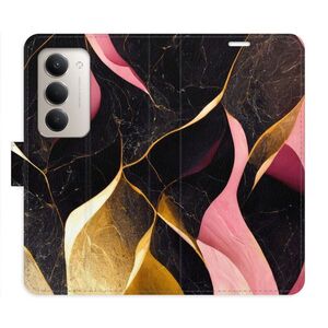 Flipové pouzdro iSaprio - Gold Pink Marble 02 - Xiaomi Redmi 15 obraz